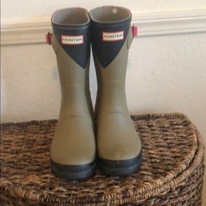 Hunter rain boots